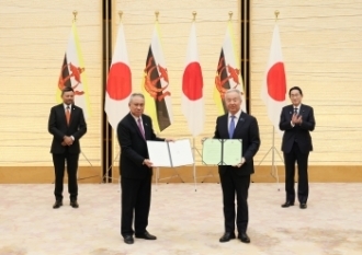 Ceremony of the Exchange of the Notes Verbale regarding the extension of the period of short-term stay without a visa