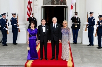 Photo session of The State Dinner held at the White House