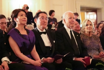 Photo session of The State Dinner held at the White House