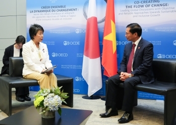 (Photo) Japan-Viet Nam Foreign Ministers' Meeting