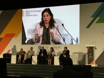 Dr. Kotani participates in a panel session at the INGSA conference