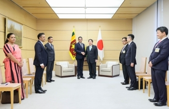 Meeting between Chief Cabinet Secretary Hayashi and Minister Ali Sabry