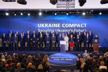 President Zelenskyy delivers speech at the ceremony of issuing the Ukraine Compact