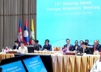 Foreign Minister Kamikawa participating the 15th Mekong-Japan Foreign Ministers' Meeting