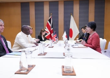 Meeting between Foreign Minister Kamikawa and Secretary of State LAMMY, Foreign, Commonwealth and Development Affairs of the UK