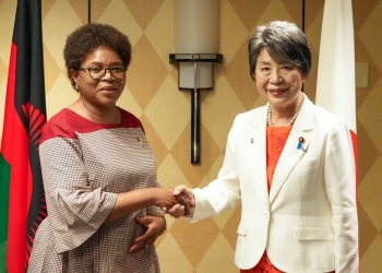 (Photo) Japan-Malawi Foreign Ministers' Working Dinner