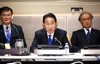 Prime Minister Kishida makes remarks at a High-Level Launch Meeting of the Friends of a FMCT