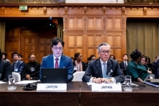 Japanese delegation at the oral proceedings