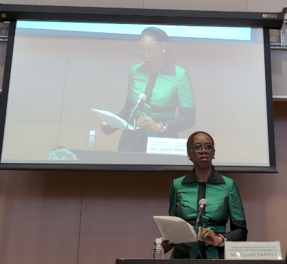 Co-host's speech by Ms. Ugochi DANIELS, Deputy Director General of the IOM