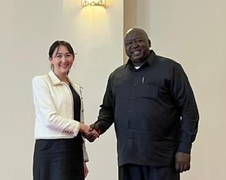 Meeting between Parliamentary Vice-Minister ERI and Minister of State for Foreign Affairs Okello