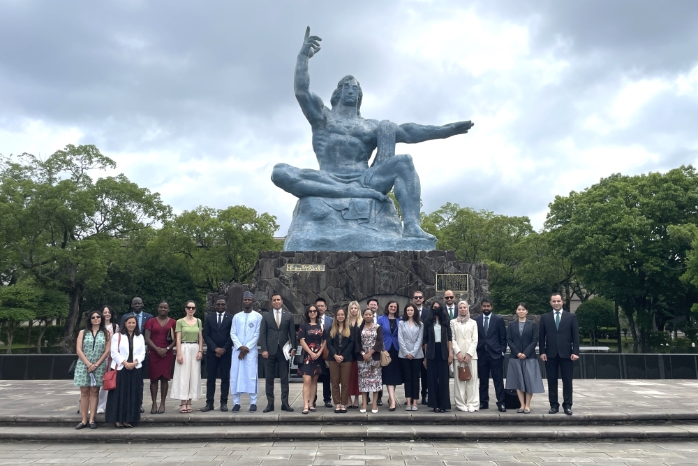 Group photo at the Nagasaki Program