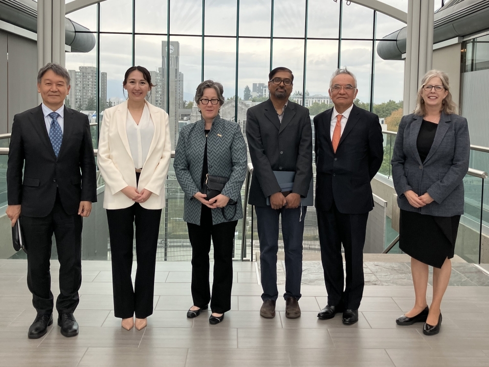 Group photo, Meeting with the leadership of UBC