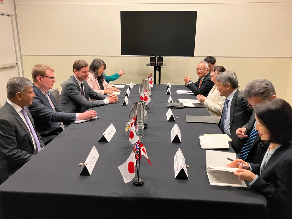 Meeting with BC Premier David Eby, Meeting by both delegations