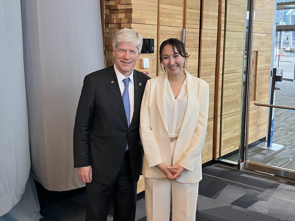 A brief conversation with the Honourable Tim Hodgson