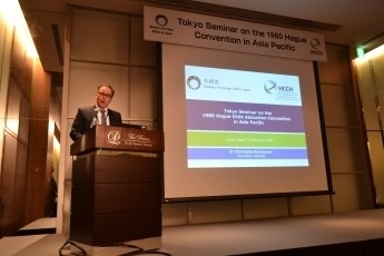 Opening remarks by Dr. Christophe BERNASCONI, Secretary General of Hague Conference on Private International Law