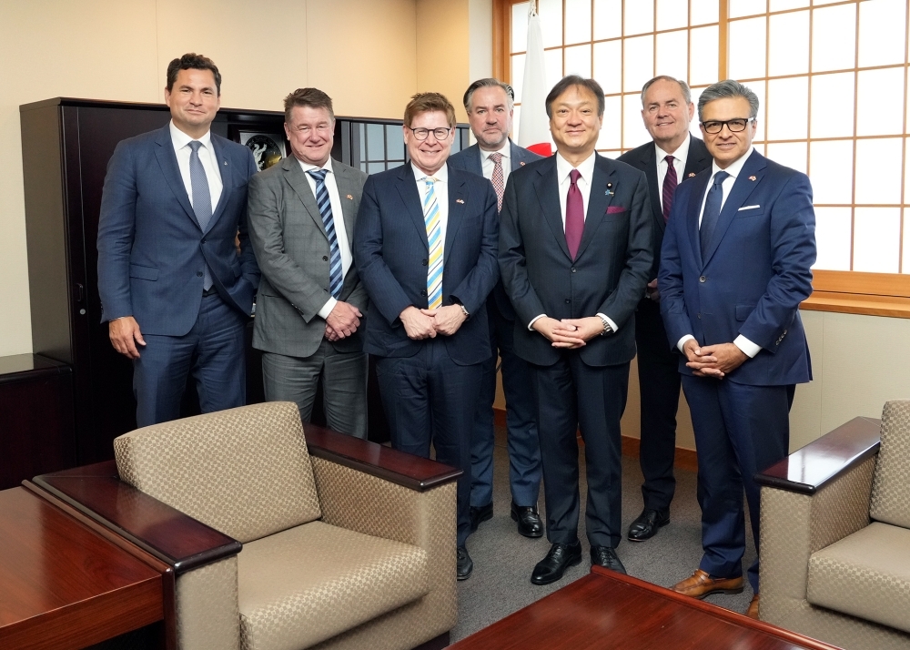 State Minister HORII and The Business Council Canada (BCC) CEO Delegation