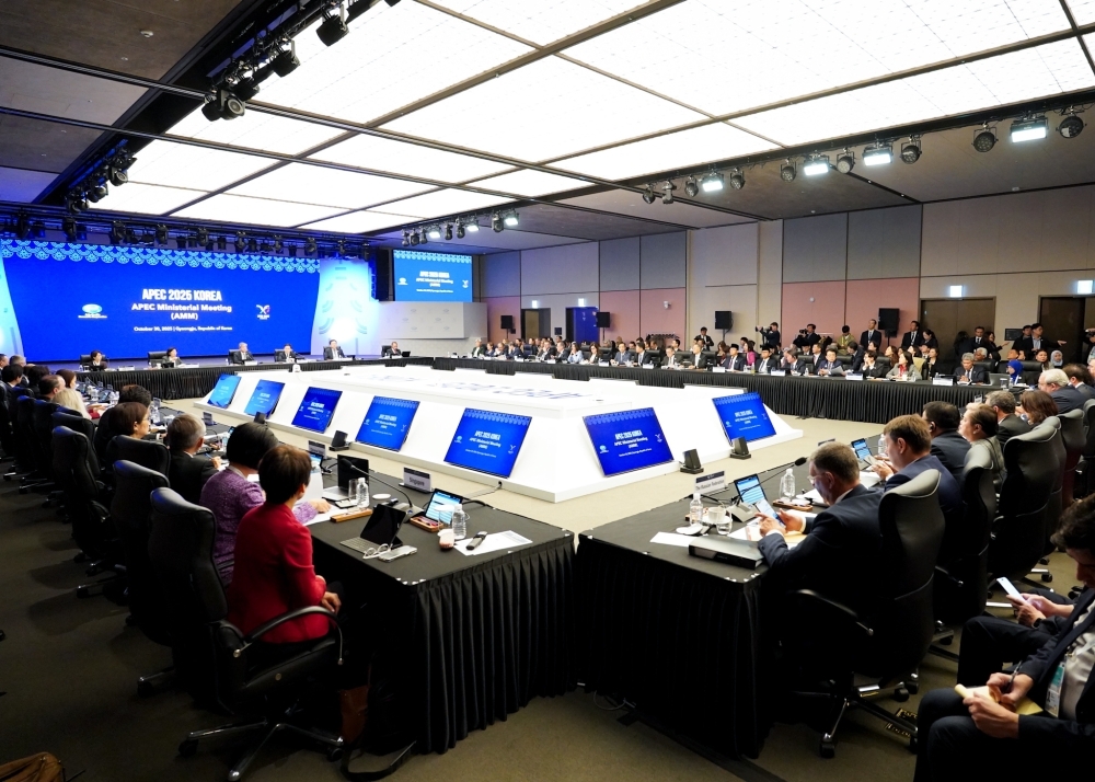 (Photo) APEC Ministerial Meeting 2025 Session I