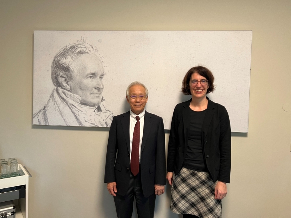 Visit of Prof. Matsumoto to the Alexander von Humboldt Foundation