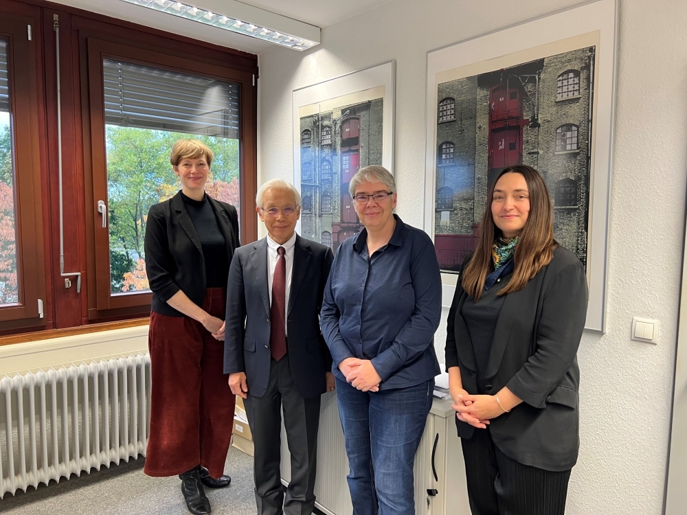 Visit of Prof. Matsumoto to the German Academic Exchange Service