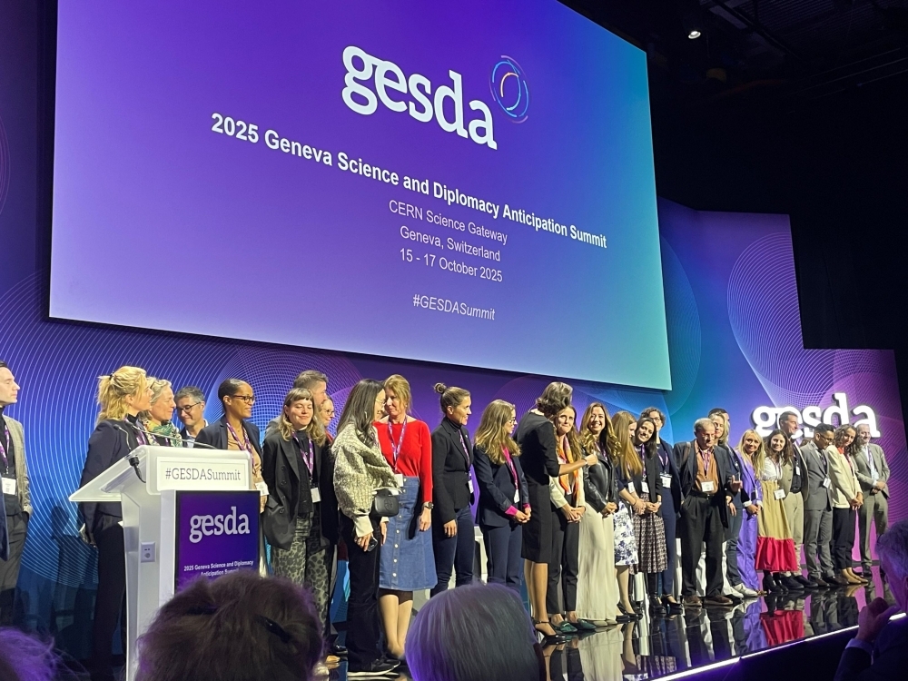 A scene from the 5th GESDA Summit