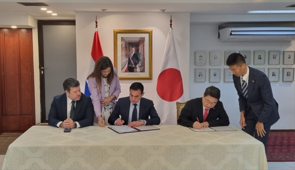 Signing of the Japan-Paraguay Investment Agreement