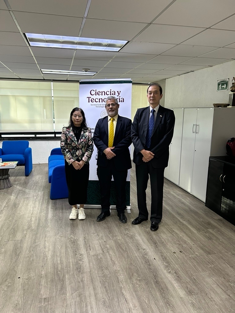 Exchange of views with Dr. Juan Luis Diaz de Leon Santiago, Undersecretary of the Ministry of Science, Humanity, Technology and Innovation of Mexico 1