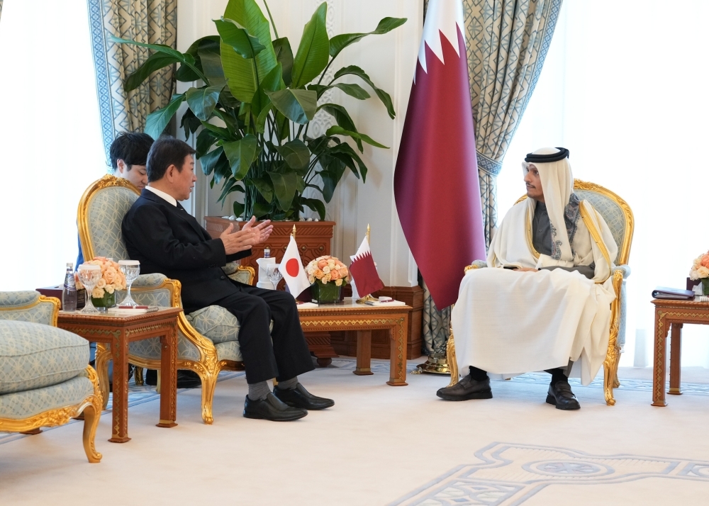 Meeting between Foreign Minister MOTEGI and Minister Mohammed