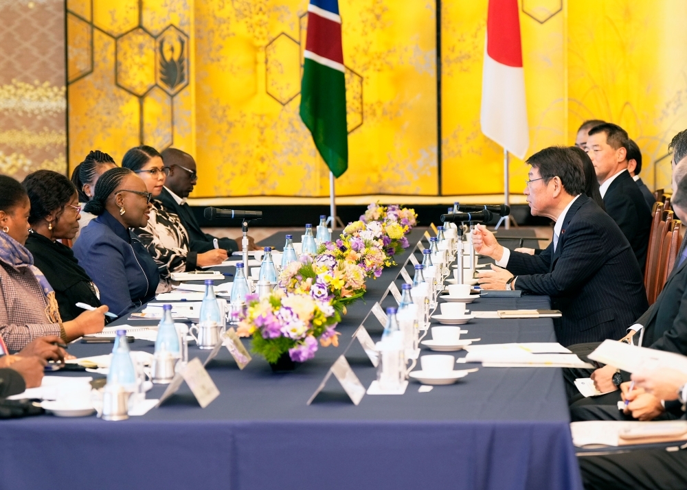 Meeting between Foreign Minister MOTEGI and Hon. ASHIPALA-MUSAVYI, Minister of International Relations and Trade of Namibia