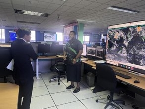 Site visit to the Fiji Meteorological Service