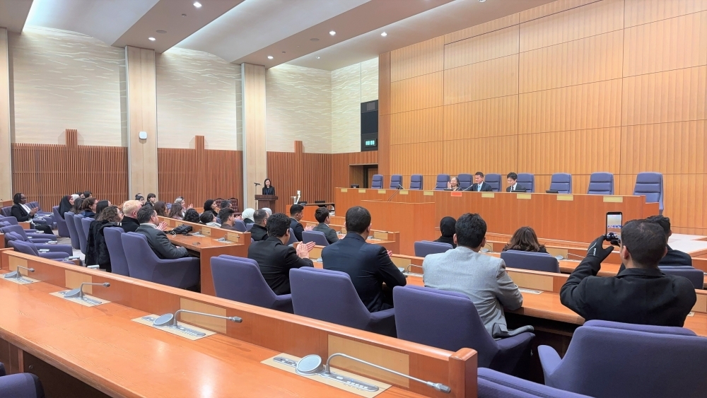 Scenes from the ongoing UNITAR training program