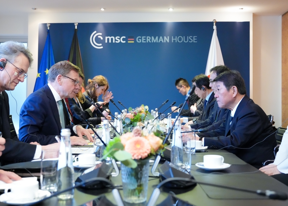 (Photo) Japan-Germany Foreign Ministers’ Meeting