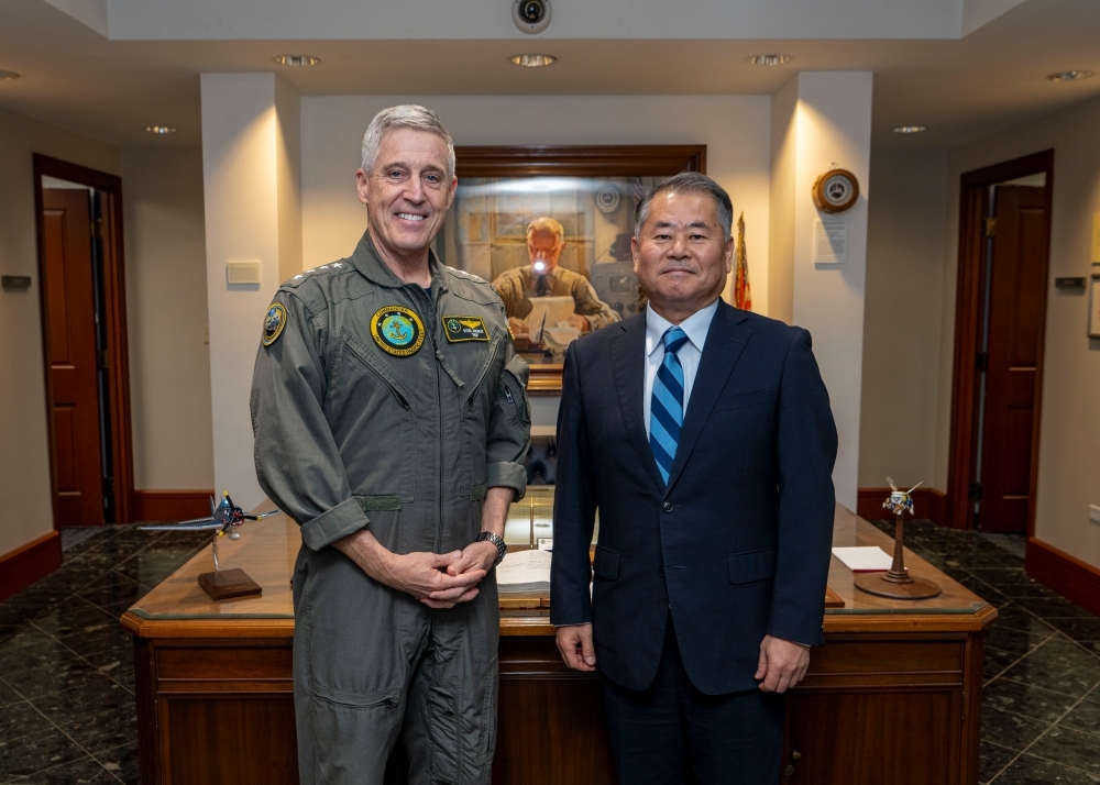 Special Advisor OUE and Admiral Stephen Koehler, Commander, U.S. Pacific Fleet
