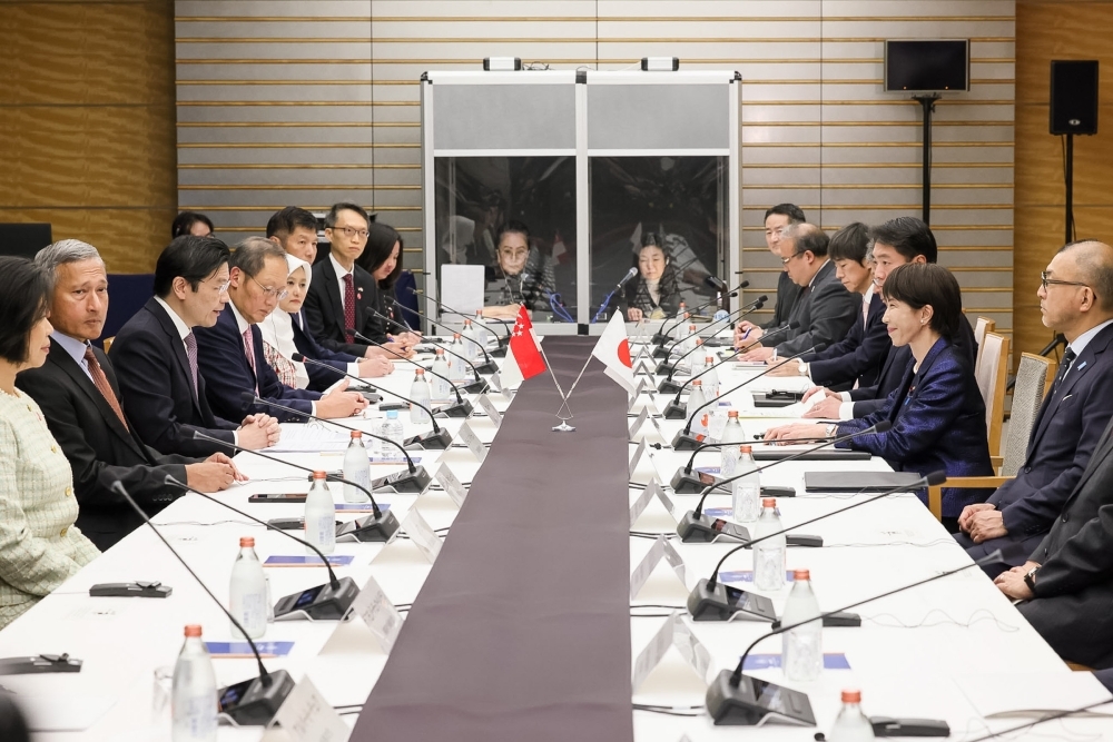 Meeting between Prime Minister TAKAICHI and Prime Minister Wong