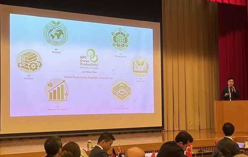 The state of the presentation from Asian Productivity Organization