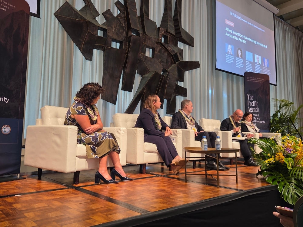  Mr. OKUYAMA Jiro, Ambassador for Pacific Islands Leaders Meeting, attended the Summit and delivered a speech.