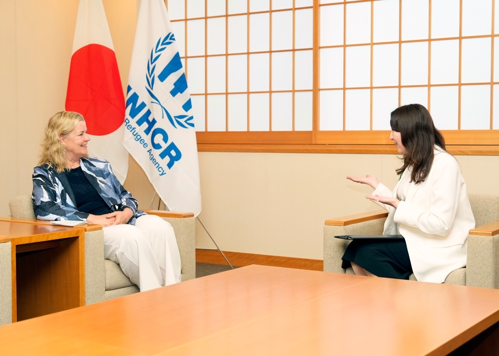 Exchange of views between Parliamentary Vice-Minister ERI and Ms. Clements, UNHCR