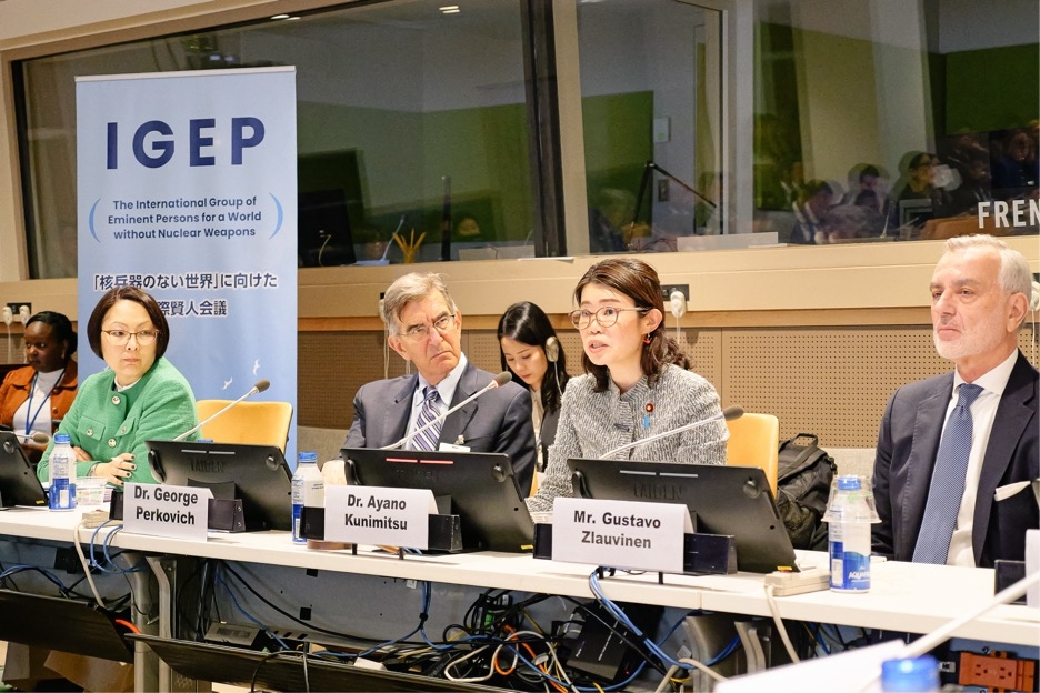 State Minister Kunimitsu greeting