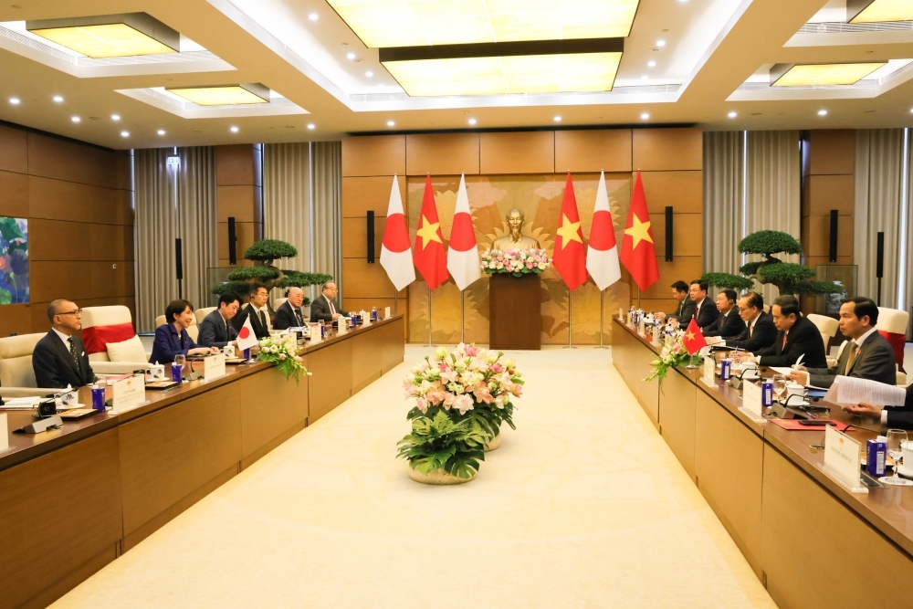 Meeting between Prime Minister TAKAICHI and H.E. Mr. Tran Thanh Man, President of the National Assembly