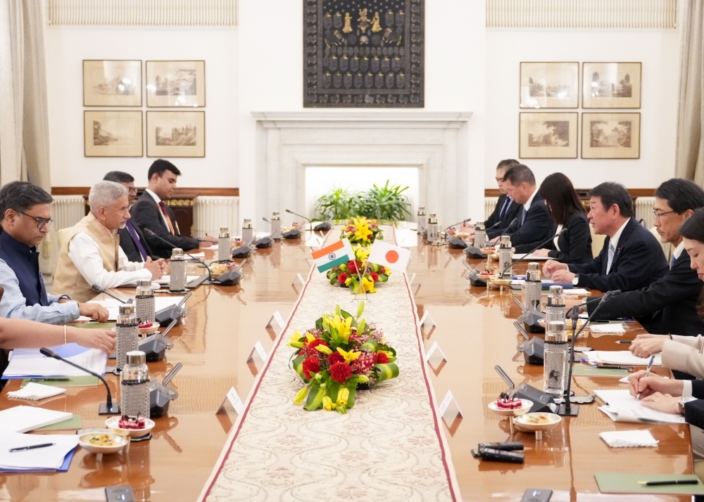 Foreign Ministers’ Meeting between Minister MOTEGI and Minister Jaishankar