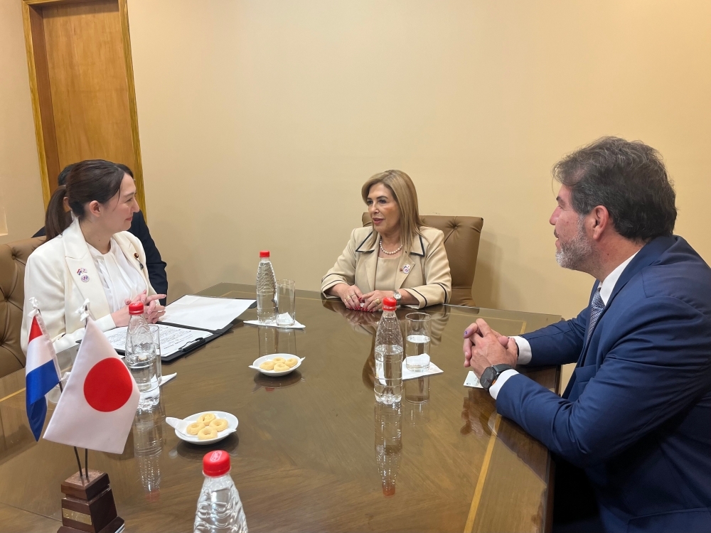 Exchange of Views with Presidents of Upper and Lower House Friendship Leagues