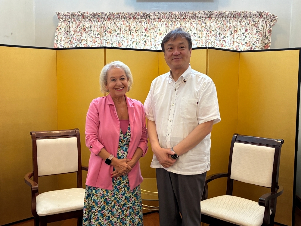State Minister HORII and Rt Hon. Dame Rosie Winterton, Parliamentary Under-Secretary of State for Indo-Pacific, Foreign, Commonwealth and Development Office