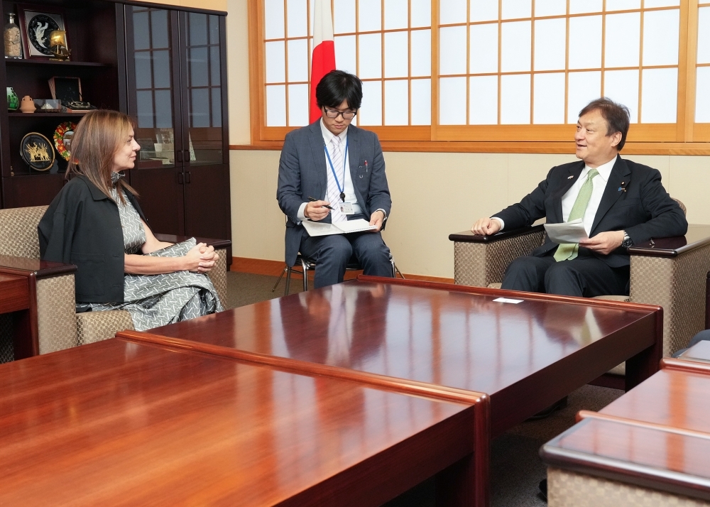 Exchange of views between State Minister HORII and Minister of Human Capital of Argentine Republic, Ms. Pettovello