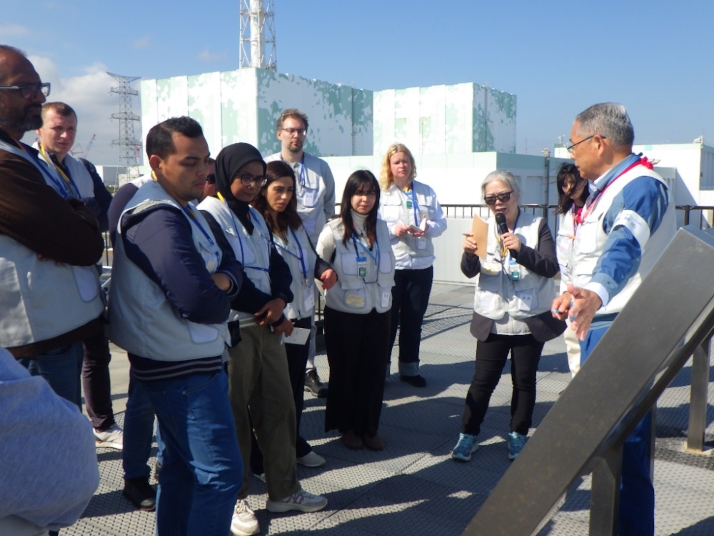 Visit to TEPCO's Fukushima Daiichi Nuclear Power Station