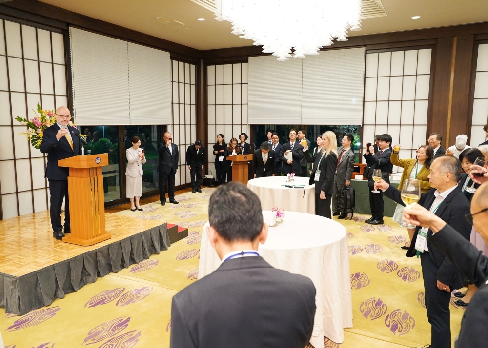 The overall appearance of the reception venue