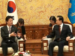 玄葉外務大臣の韓国訪問の動画
