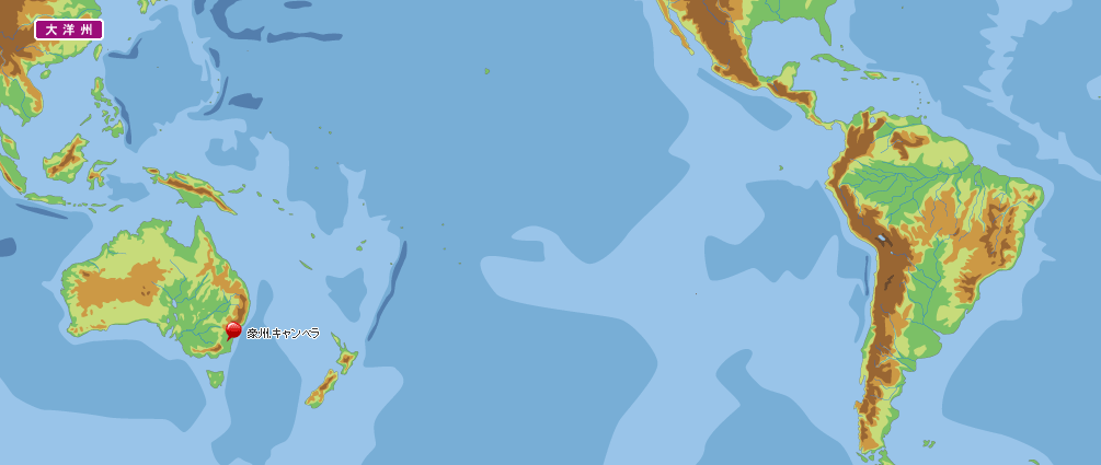 大洋州地図