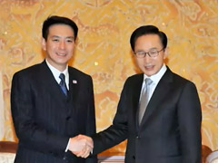 前原外務大臣韓国訪問