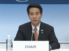 APEC閣僚共同記者会見(大臣発言)