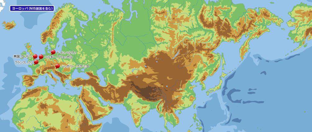 欧州地図