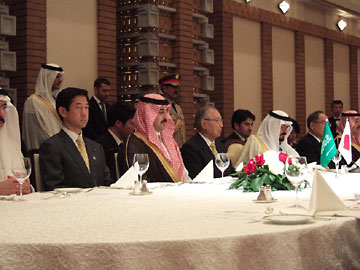 （写真）スルタン・サウジアラビア皇太子殿下訪日経済団体主催昼食会（平成18年4月7日）